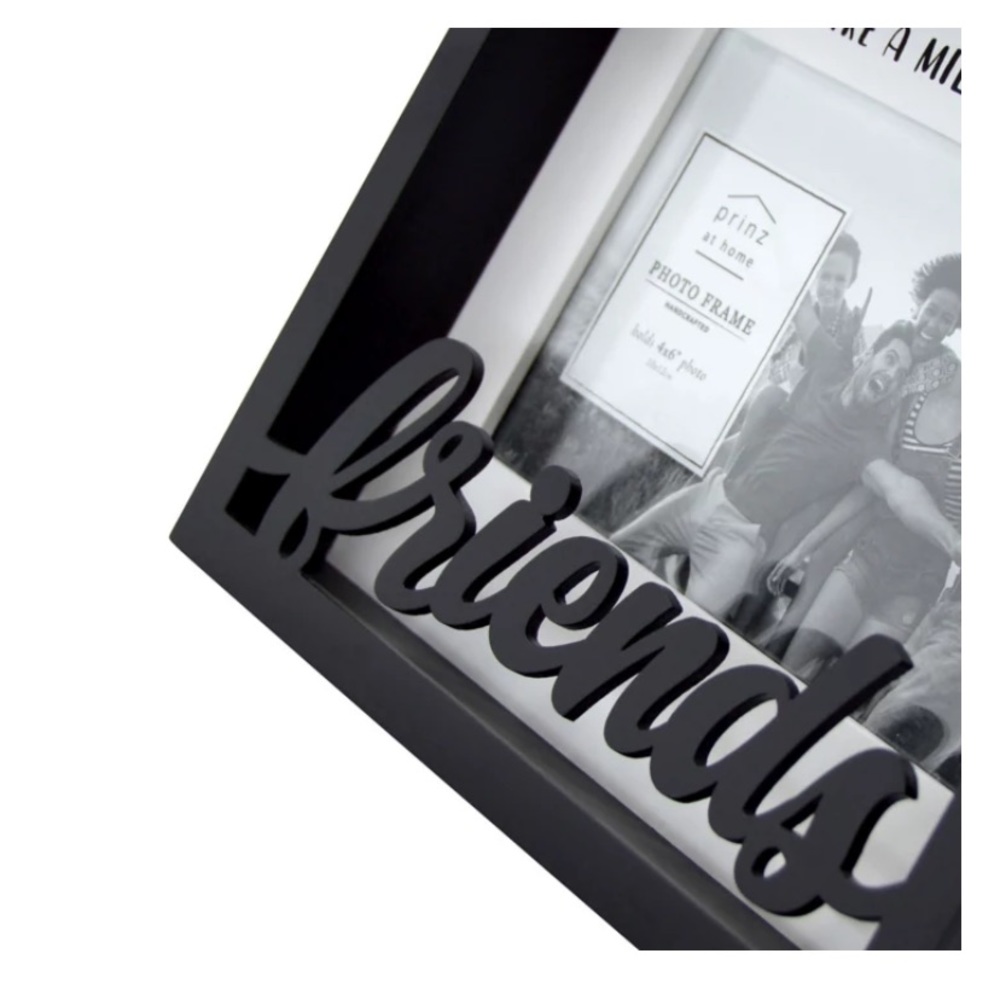 Set of 2 Photo 4x6 Black & White Frames - Picture 7 of 14
